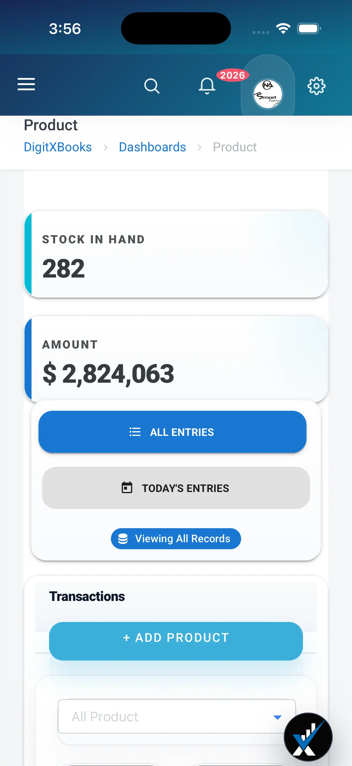 Purchase Order and Vendor Payable Software iPhone screen