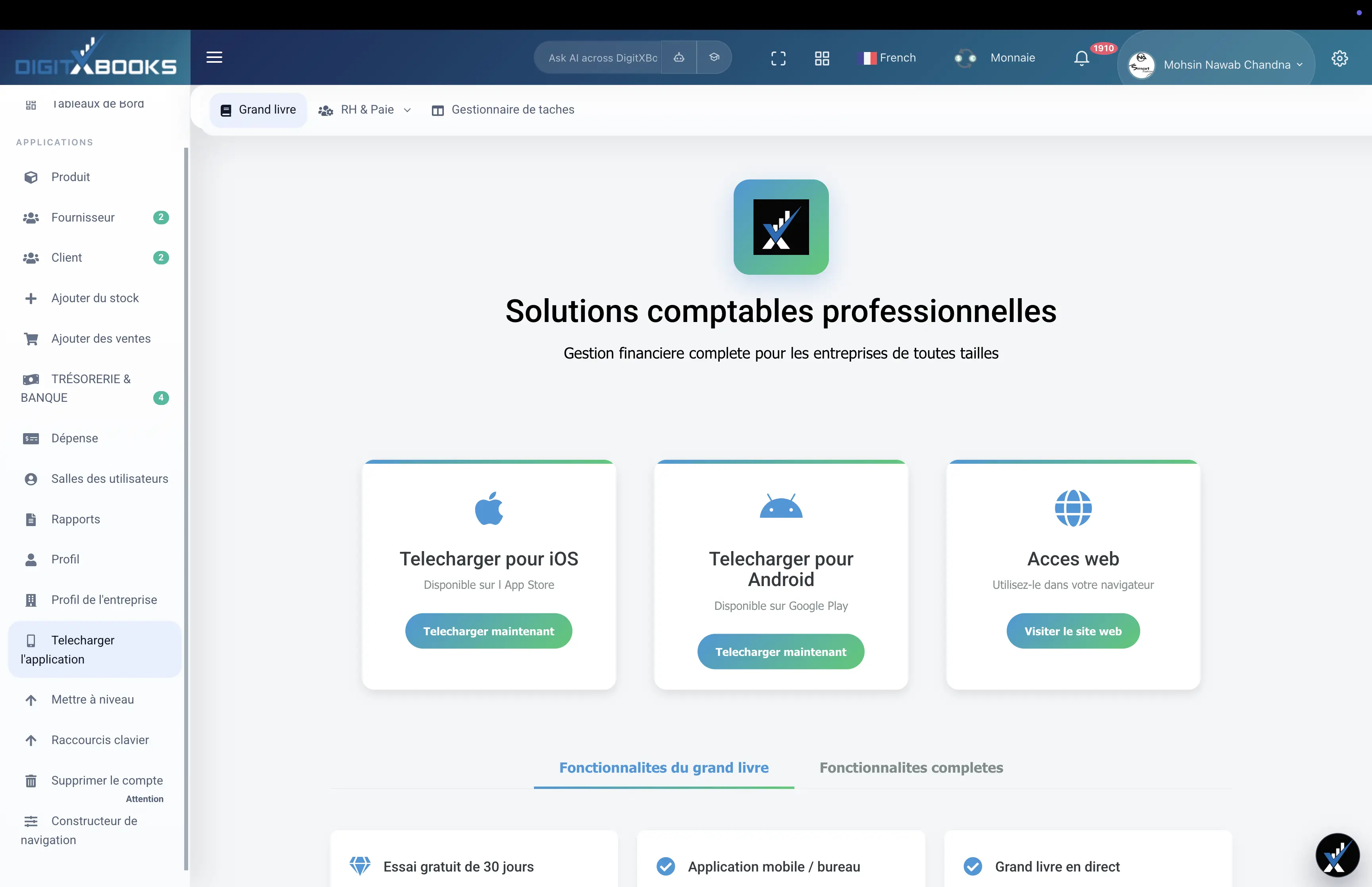 DigitXBooks web workspace