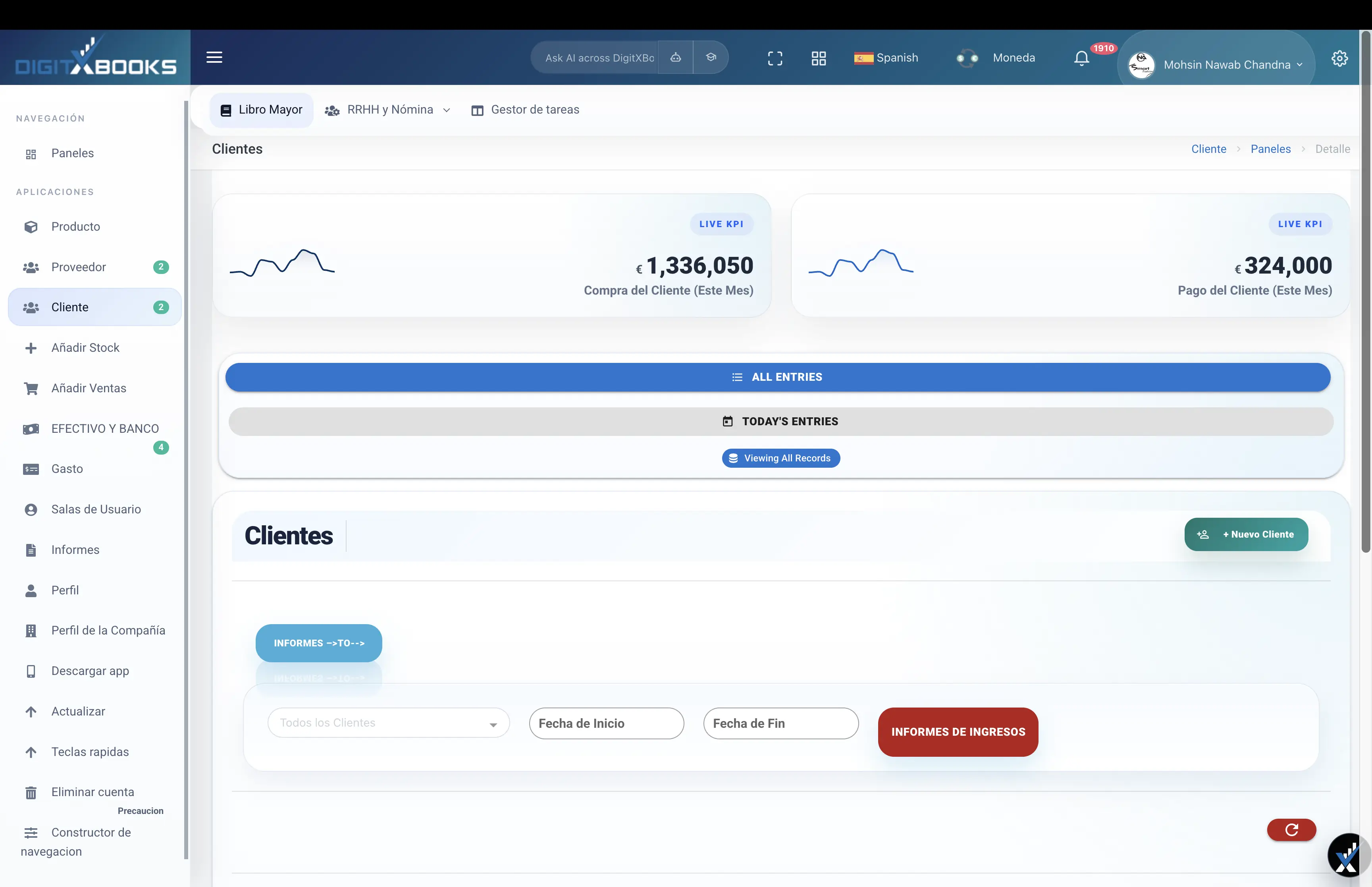Software de facturacion e invoices workflow screen